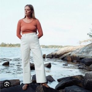 Rudy Jude Sailor Pants, Size 4 - Natural